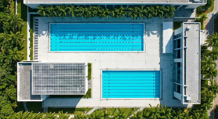 Queenstown Swimming Complex in Singapore