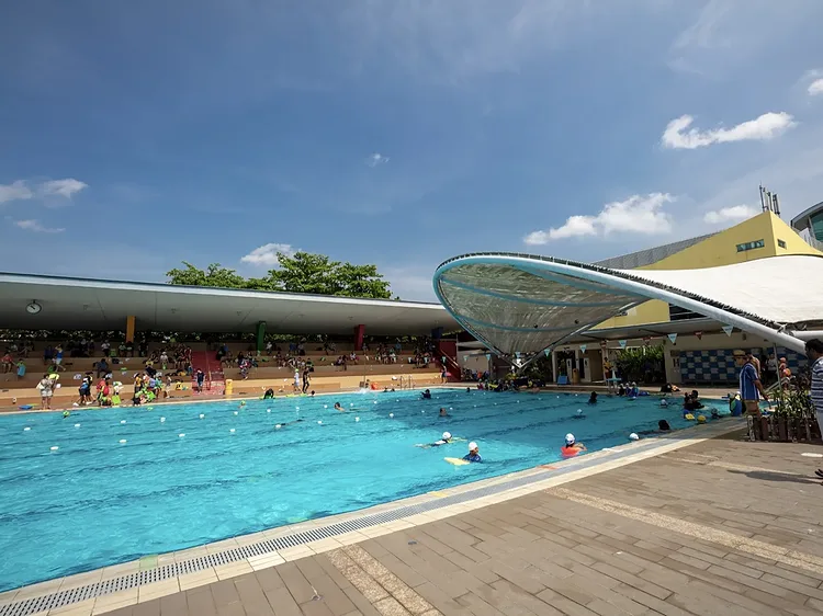 Sengkang Swimming Complex in Singapore