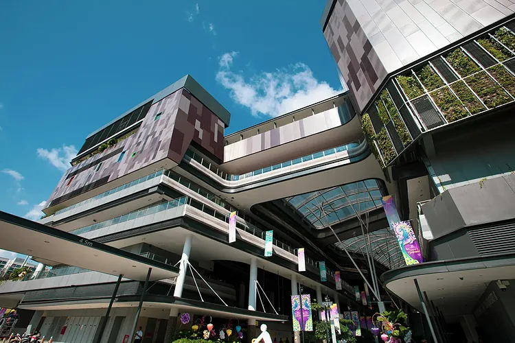 Tampines Swimming Complex in Singapore