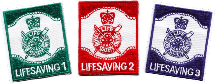 Lifesaving 123 badge