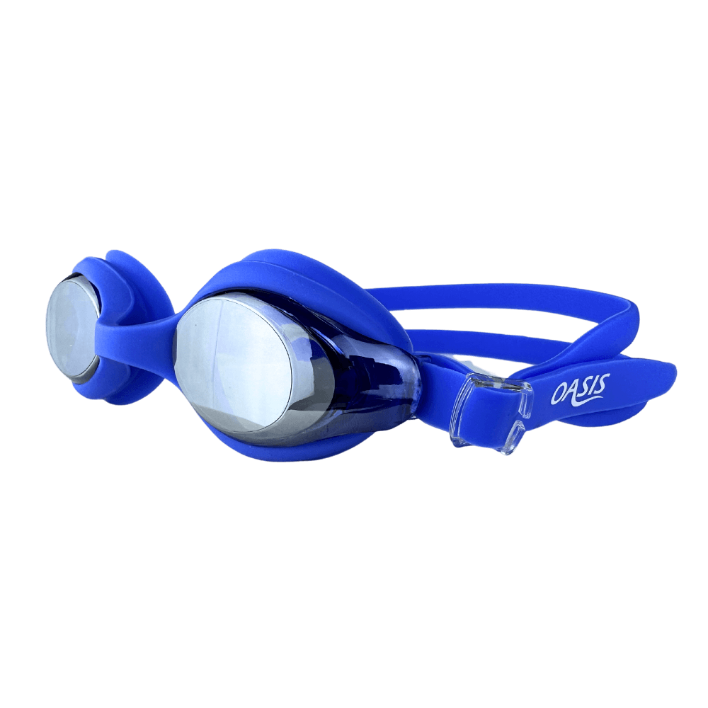 blue goggles